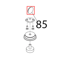 Tappo x movimento Sirman Palladio 350 Top