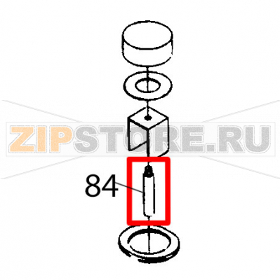 Moving rod chimney Fagor HMM-6/11 Moving rod chimney Fagor HMM-6/11Запчасть на деталировке под номером: 84Название запчасти Fagor на английском языке: Moving rod chimney HMM-6/11.