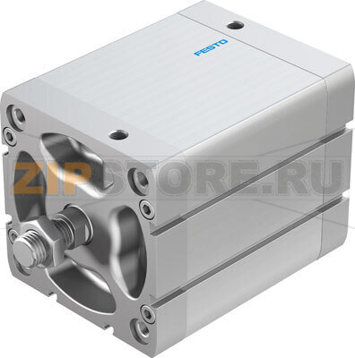 Пневмоцилиндр компактный Festo ADN-100-80-A-PPS-A 
