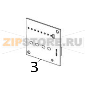 LED Panel board assembly TSC MA2400C LED Panel board assembly TSC MA2400CЗапчасть на деталировке под номером: 3