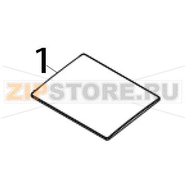 Black cover TSC TTP-323 Black cover TSC TTP-323Запчасть на деталировке под номером: 1