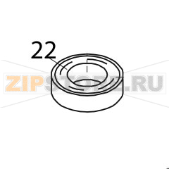 Ball bearing f/15 6010 2RS1 Bear Varimixer AR80 VL-1S Ball bearing f/15 6010 2RS1 Bear Varimixer AR80 VL-1SЗапчасть на деталировке под номером: 22