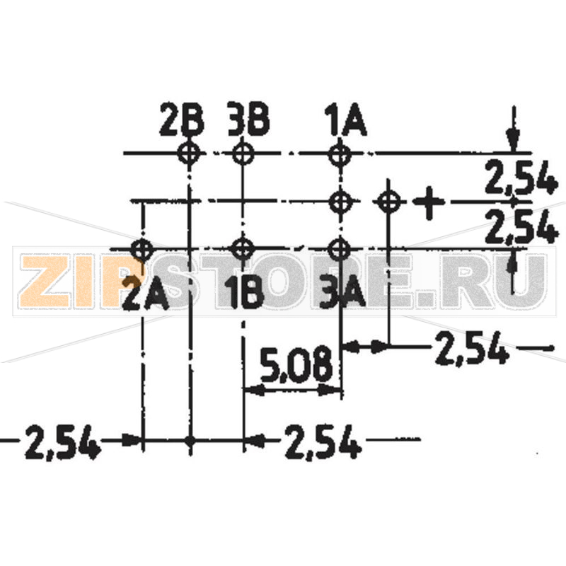 Кнопка со светодиодом 0.5 А, 60 В DC/AC, 2 x вкл/вкл, с фиксацией, 1 шт Mentor 1844.2332 