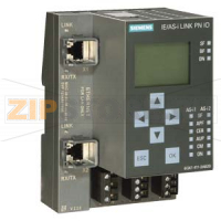 SIMATIC NET, МОДУЛЬ СВЯЗИ E/AS-INTERFACE LINK PN IO, ДЛЯ ОРГАНИЗАЦИИ ОБМЕНА ДАННЫМИ МЕЖДУ СЕТЯМИ INDUSTRIAL ETHERNET/ AS-INTERFACE С ПРОФИЛЕМ МАСТЕРА M3,M4 В СООТВЕТСТВИИ С СПЕЦИФИКАЦИЕЙ AS-I V3.0 ДЛЯ ИНТЕГРАЦИИ В PROFINET IO, ДВОЙНОЙ МАСТЕР С ДИСПЛЕЕМ, К