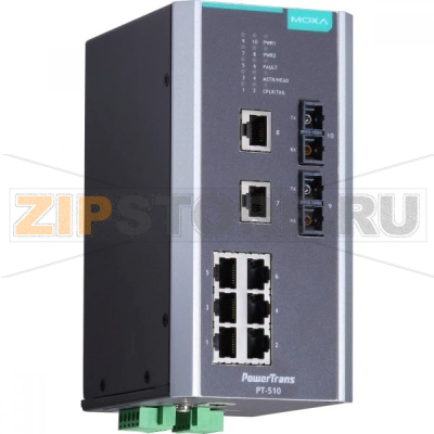 Коммутатор MOXA PT-510-SS-SC-48 