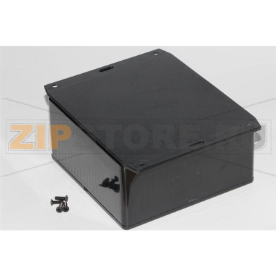 Корпус 120x120x59 мм, материал: пластик, черный, 1 шт Hammond 1591UF2BK 