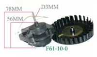 VENTILATORE NOFROST INDESIT C00054908
