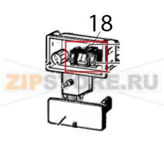 Switch 3-position Ugolini MT 3 Switch 3-position Ugolini MT 3Запчасть на деталировке под номером: 18