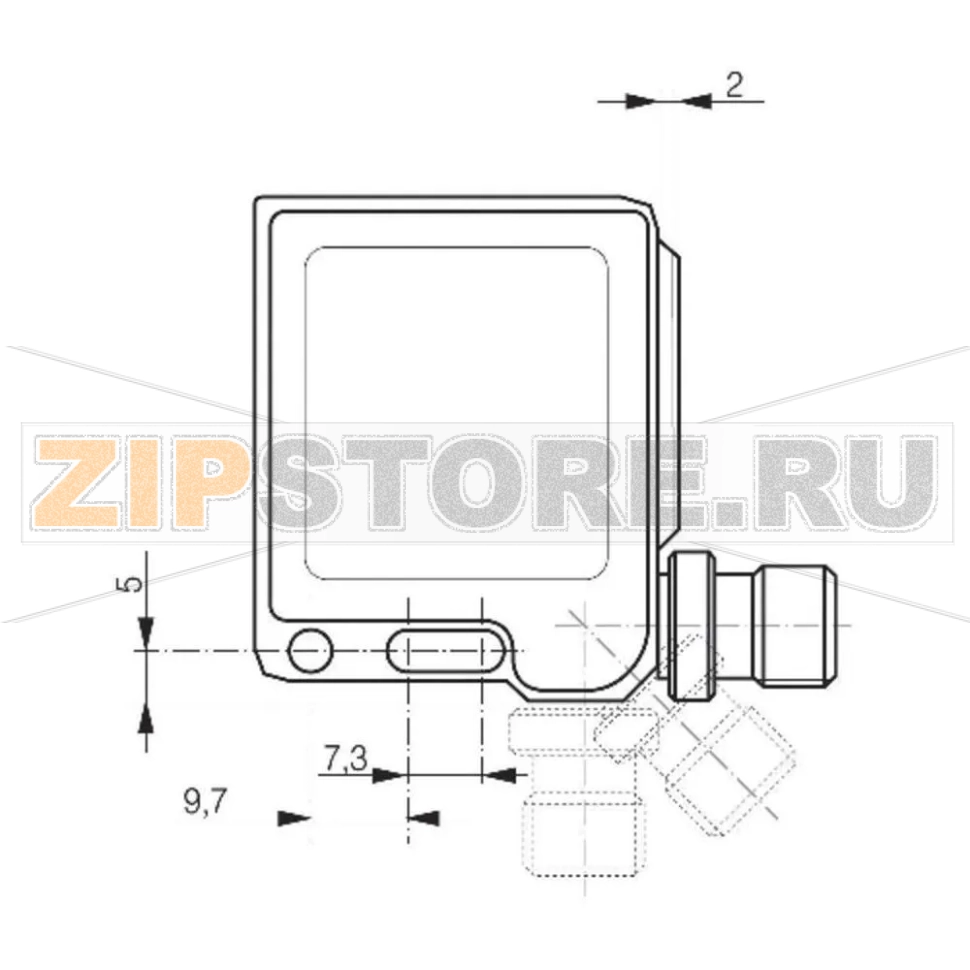 Датчик цвета 10-30 В/DC Contrinex FTS-4055-303 