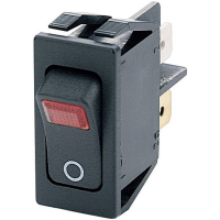 Переключатель клавишный 250 В/AC, 16 А, 2 x выкл/вкл, 1 шт Marquardt 1555.3102