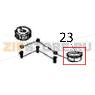 Grinder rubber ring Hurakan HKN-ME709 Grinder rubber ring Hurakan HKN-ME709Запчасть на деталировке под номером: 23