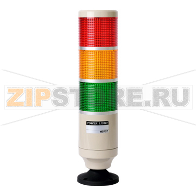 Колонна сигнальная, светодиодная, пластиковая, Ø: 86 мм Autonics MP8G-F3FF-RYG 