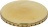 BURNER CAP PERFORATED BRASS POLISHED