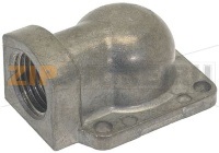 FLANGIA CURVA 1/2 PER VALVOLA GAS