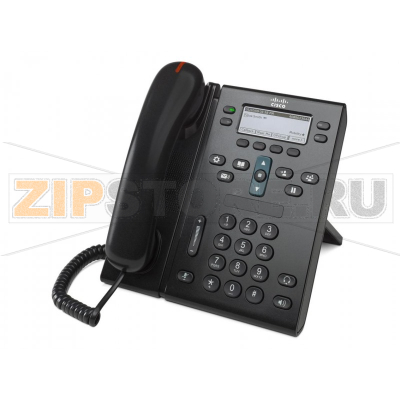 IP-телефон 220 В, 2xGE (PoE), 4 линии, SIP/SCCP, 396x162 пкс, RJ-9 Cisco CP-6945-CL-K9 