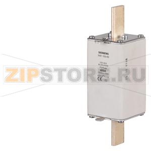 ПРЕДОХРАНИТЕЛЬ ФОТОВОЛЬТАИЧЕСКИЙ 400A 1000V D. C. GPV ТИПОРАЗМЕР 2L ДЛЯ ФОТОВОЛЬТАИЧЕСКИХ ПРИМЕНЕНИЙ Siemens 3NE1332-4D 