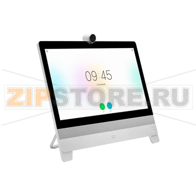 Система видеоконференцсвязи 23 дюйма, 2xGE, SIP, 2xHDMI, 3xUSB 2.0, 1920x1080 пкс Cisco CS-DX80-K9 