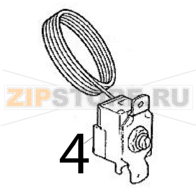 Bin thermostat Scotsman B 31 Bin thermostat Scotsman B 31Запчасть на деталировке под номером: 4