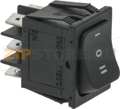 ЧЕРНЫЙ ПЕРЕКЛЮЧАТЕЛЬ 22X30 ММ 