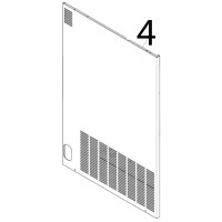 Left side panel Scotsman B 7040