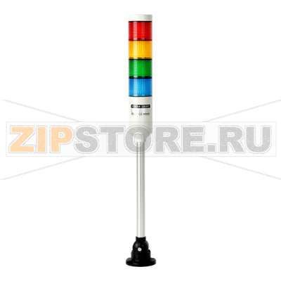 Колонна сигнальная, светодиодная, модульная, Ø: 56 мм Autonics PTE-ARF-4FF-RYGB 
