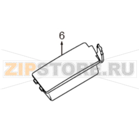 Аккумулятор Li-ion 3400 мАч (EU) TSC Alpha-3RW Батарея аккумуляторная Li-ion 3400 мАч (EU) для принтера TSC Alpha-3RWЗапчасть на сборочном чертеже под номером: 6Название запчасти на английском языке: Li-ion battery/EU TSC Alpha-3RW