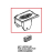Left upper lid for column for Unox XF 133