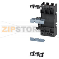 ВТЫЧНОЙ ЦОКОЛЬ ПОЛНЫЙ КОМПЛЕКТ ПРИНАДЛЕЖНОСТЬ ДЛЯ 3-ПОЛ. 3VA1 250 Siemens 3VA9213-0KP00