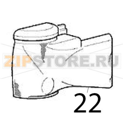 Isolamento bocchetta Scotsman BF 80 Isolamento bocchetta Scotsman BF 80Запчасть на деталировке под номером: 22