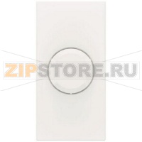 Механизм электронного поворотного светорегулятора, альпийский белый ABB 2CLA216030N1101