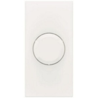 Механизм электронного поворотного светорегулятора, альпийский белый ABB 2CLA216030N1101