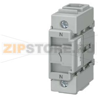 N-ПРОВОДНИК ДЛЯ МОНТАЖНОГО ОСНОВАНИЯ (ПРИНАДЛЕЖНОСТЬ ДЛЯ ПЕРЕКЛЮЧАТЕЛЯ 3LD2) К 100A И 125A Siemens 3LD9280-0C