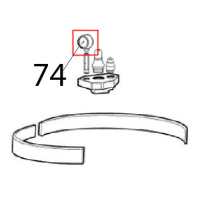 Pressure gauge 0-1 bar Angelo Po 31PIE6