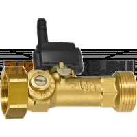 TECO TacoSetter Tronic - balancing valve with flow sensor (1-12 l/s) and temperature