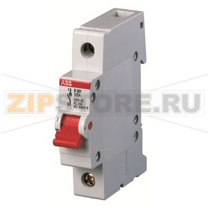 Рубильник однополюсный 80 A, E201/80R ABB 2CDE281001R0080 
