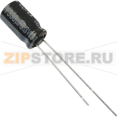 Конденсатор 100 мкФ, 25 В, (Ø) 6.3 мм, 1 шт Panasonic EEU-FR1E101B 