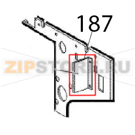 Bracket &quot;L&quot; Angelo Po FC241G Bracket "L" Angelo Po FC241GЗапчасть на деталировке под номером: 187