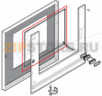 Glass gasket Lainox VE061D   