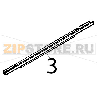 Bacinella porta comp. Angelo Po BX61E Bacinella porta comp. Angelo Po BX61EЗапчасть на деталировке под номером: 3