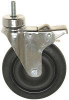 AXLE SWIVELLING WHEEL WITH BRAKE