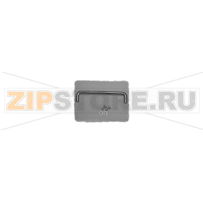 Ручка корпусная 144.13x30.50 мм, черная, 1 шт Hammond 1427M1BK 