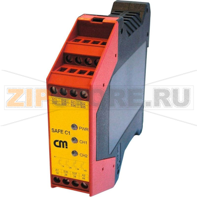 Реле безопасности 24 В/DC CM Manufactory SAFE C1 