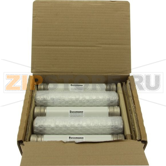 Предохранитель VT, 6 A, AC 17.5 kV, 40 кА, 220x41.3 мм, IEC Eaton 17.5KV 6AMP 8" CAV FUSE 