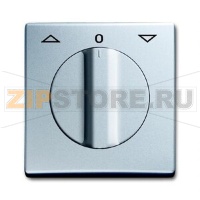 Накладка с поворотной ручкой, серебристый алюминий ABB 2CKA001710A3802