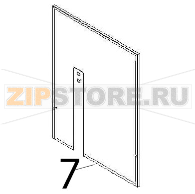 Panel RH Angelo Po BX101E Panel RH Angelo Po BX101EЗапчасть на деталировке под номером: 7