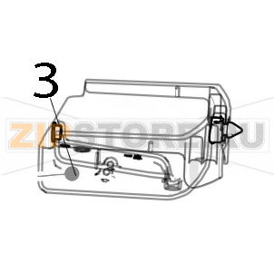 Juice container Zumex Essential pro Juice container Zumex Essential proЗапчасть на деталировке под номером: 3