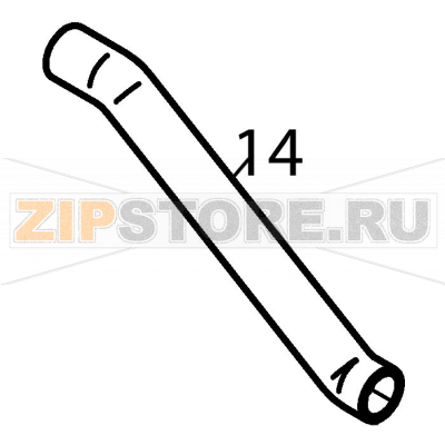 Silicon pipe Ø38*31 Fagor VG-101 Silicon pipe Ø38*31 Fagor VG-101Запчасть на деталировке под номером: 14Название запчасти Fagor на английском языке: Silicon pipe Ø38*31 VG-101.