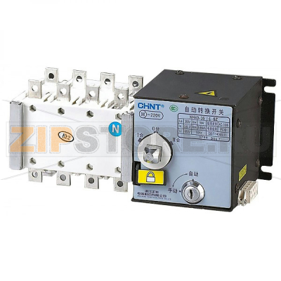 Рубильник реверсивный с электроприводом 1250 А Chint NH40-1250/4SZ 
