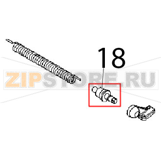 Perno molla torsione Angelo Po 191PD1G Perno molla torsione Angelo Po 191PD1GЗапчасть на деталировке под номером: 18