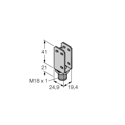 Кронштейн монтажный Turck SMBQS18A 